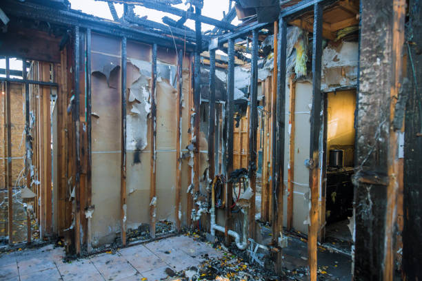 Professional Fire Damage Repair technician working in Frederick, PA